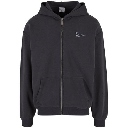 Karl Kani Karl Kani Sweatvest donkerblauw / antraciet / wit