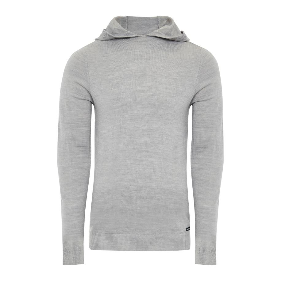 Threadbare Threadbare Trui Ravensdale grijs / zwart / wit -