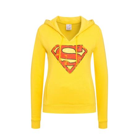 Logoshirt LOGOSHIRT Sweatshirt DC Comics geel