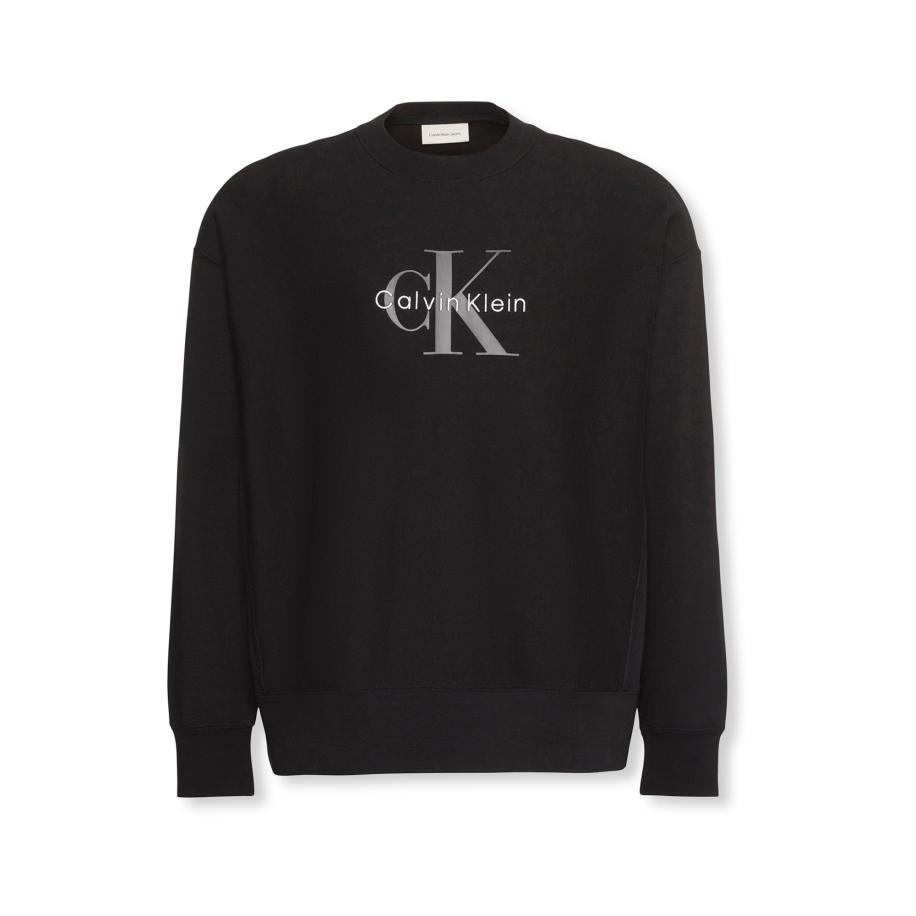 Calvin Klein Calvin Klein Jeans Sweatshirt mosterd / zwart / wit -