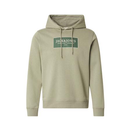 JACK & JONES Sweatshirt JORGREENE kaki / spar / wit