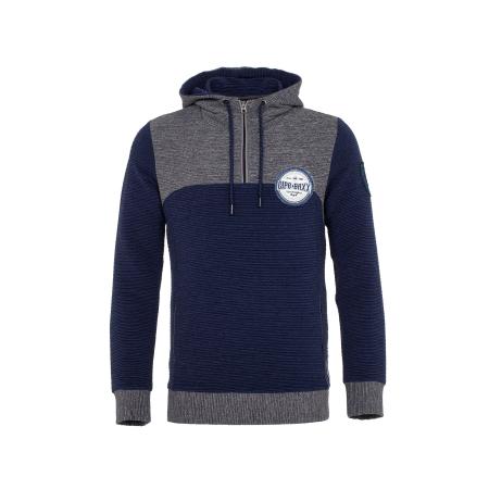 Cipo & Baxx CIPO & BAXX Sweatshirt donkerblauw / grijs gemêleerd