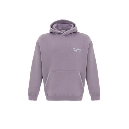 Dandalo Dandalo Sweatshirt lavendel / wit