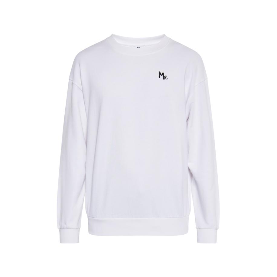 MO MO Sweatshirt zwart / wit -