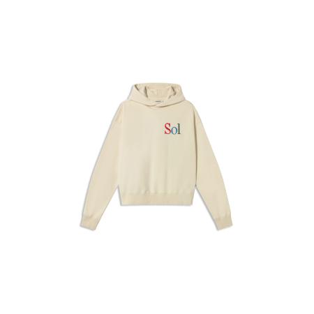 thinking mu Thinking MU Sweatshirt SOL blauw / groen / rood / offwhite