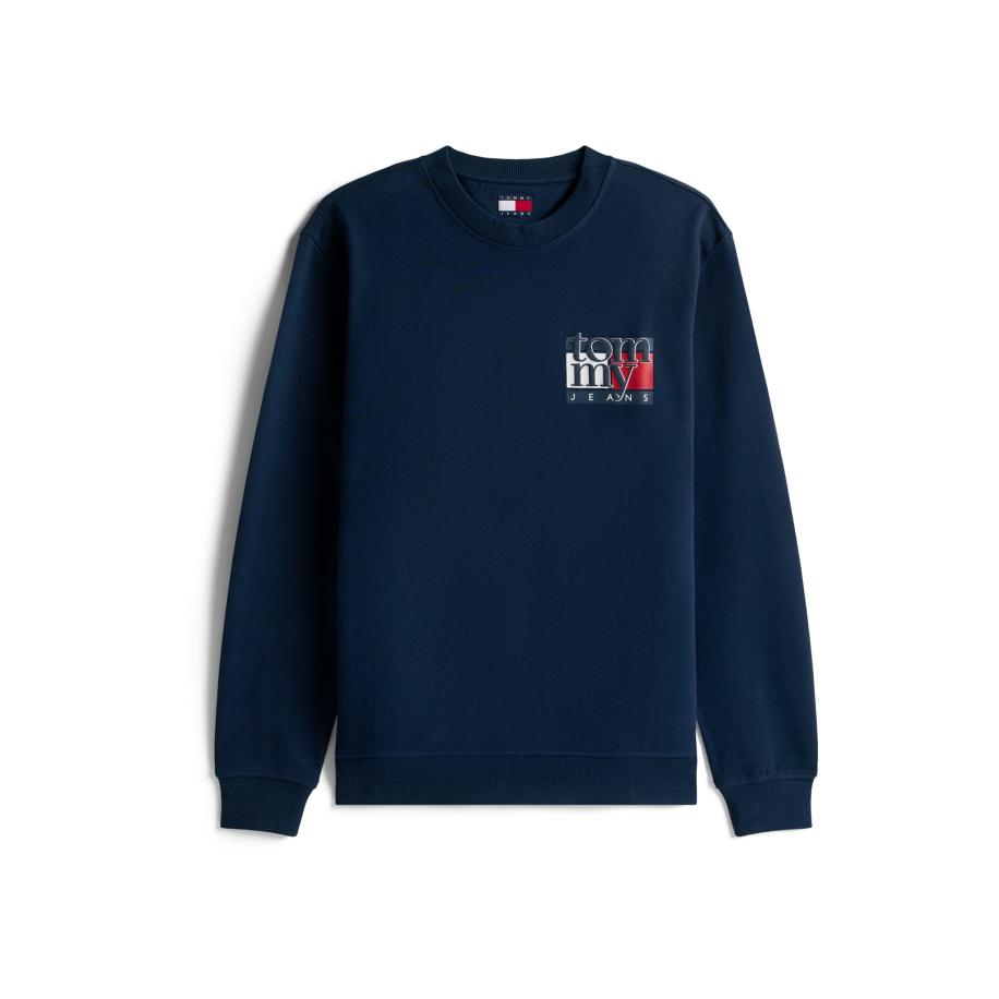 Tommy Jeans Tommy Jeans Sweatshirt marine / rood / wit -