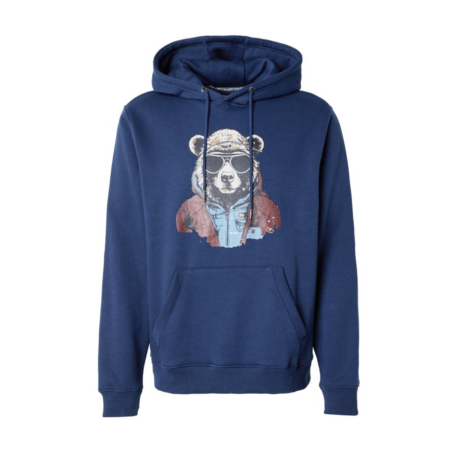 Blend BLEND Sweatshirt navy / pastelblauw / bruin / zwart -