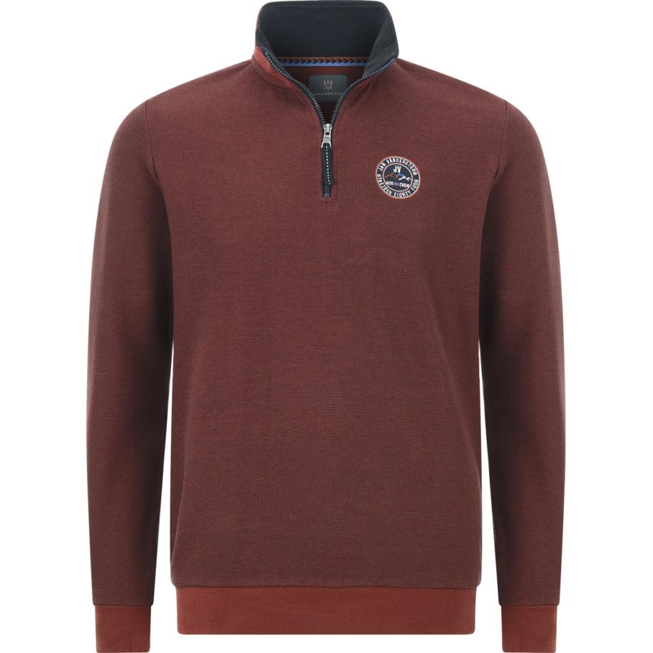 jan vanderstorm Jan Vanderstorm Sweatshirt Markward karmijnrood -