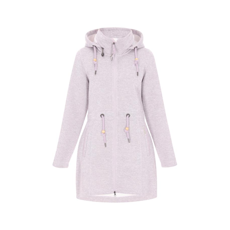 Schmuddelwedda Schmuddelwedda Fleece jas pastellila -