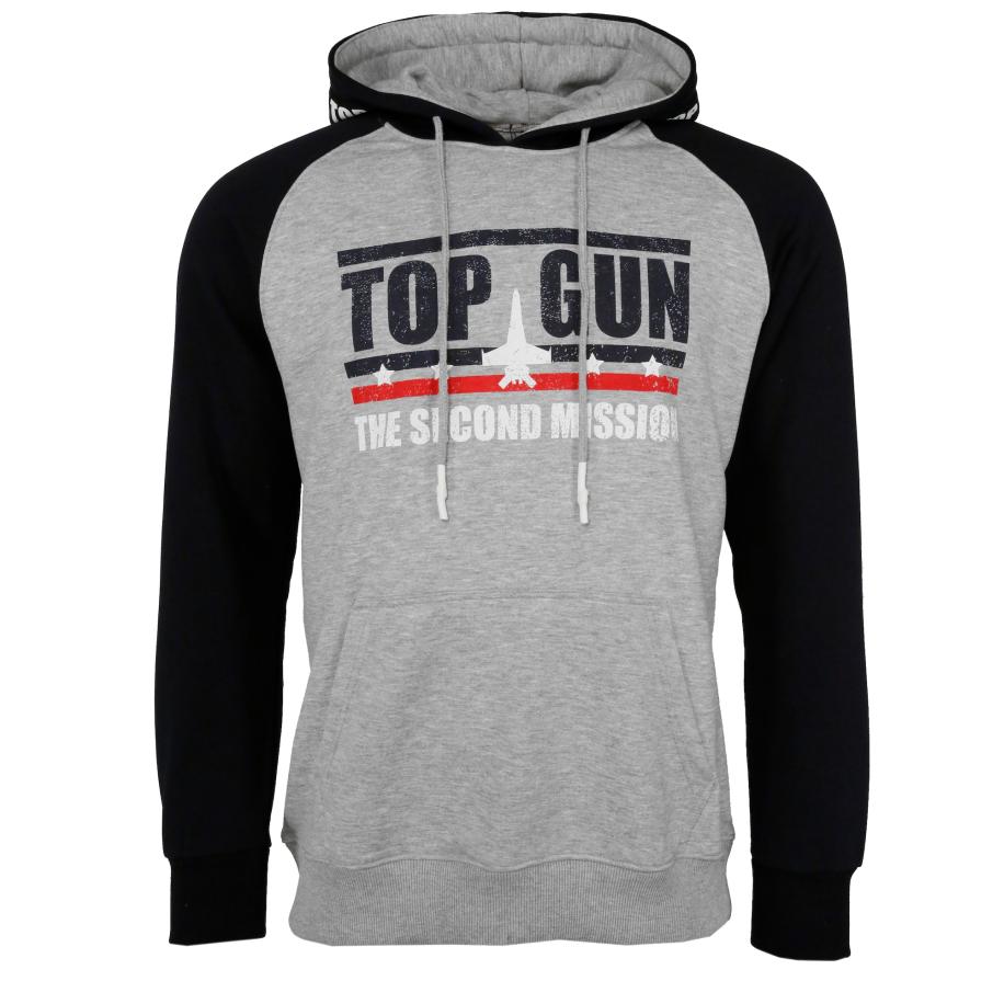 Top gun TOP GUN Sweatshirt grijs / rood / zwart / wit -