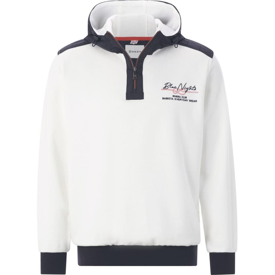 BABISTA BABISTA Sweatshirt Ulvian zwart / wit -