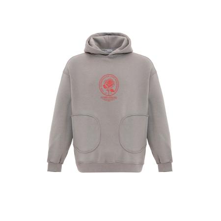 Dandalo Dandalo Sweatshirt grijs / oranjerood