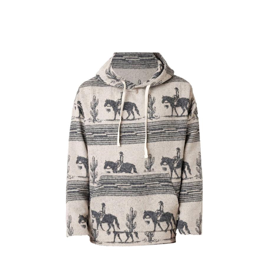Dandalo Dandalo Sweatshirt lichtbeige / zwart -