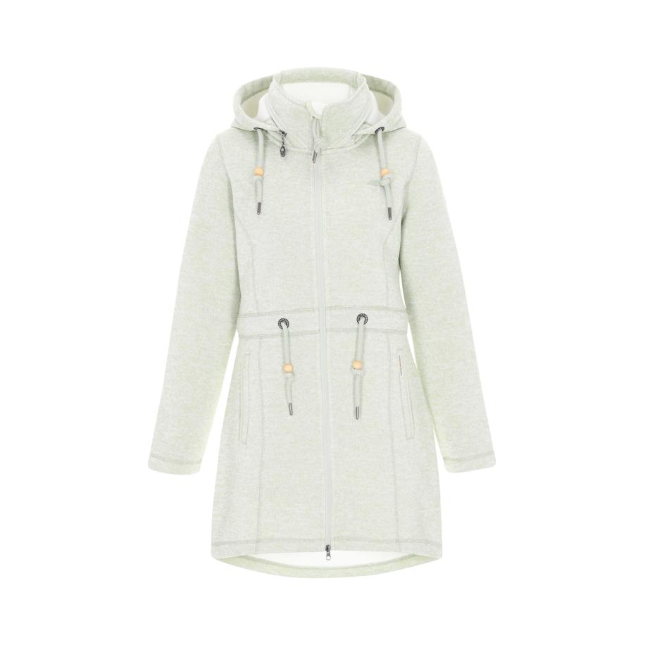 Schmuddelwedda Schmuddelwedda Fleece jas pastelgroen -