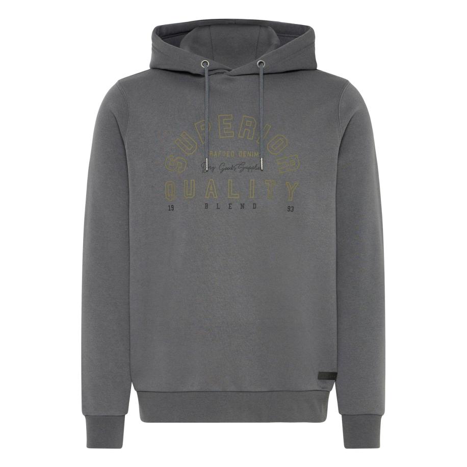 Blend BLEND Trui BHSuno donkergrijs -