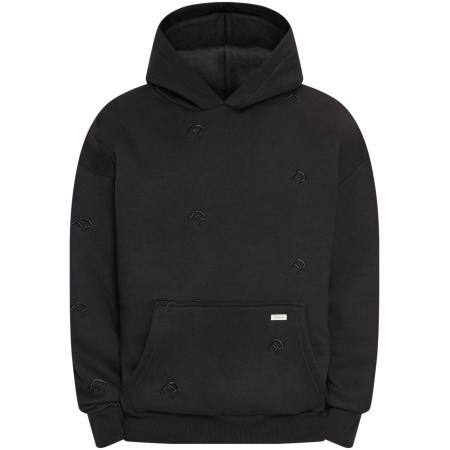 Dropsize Sweatshirt zwart / zilver