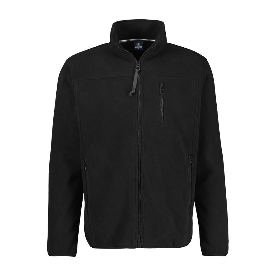 Lerros LERROS Fleece jas zwart -
