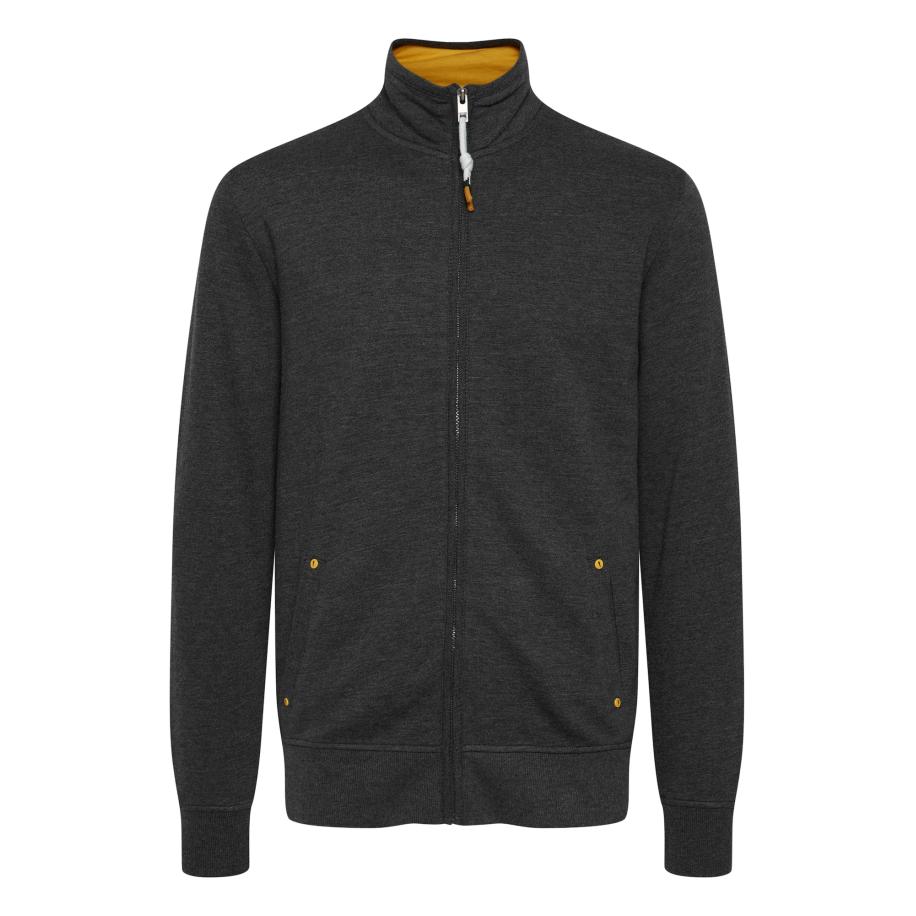 Solid !Solid Sweatvest donkergrijs -