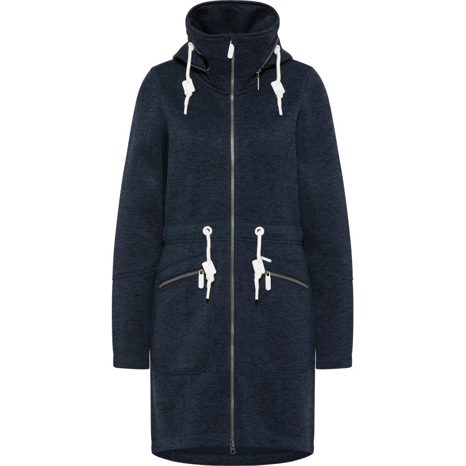 ICEBOUND ICEBOUND Fleece jas marine / blauw gemêleerd -