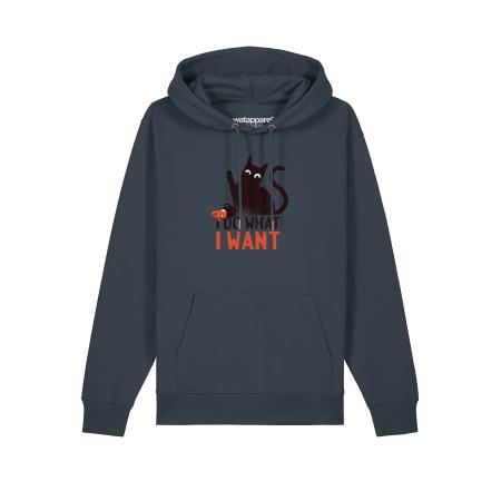 Watapparel Watapparel Sweatshirt Cat antraciet / gemengde kleuren