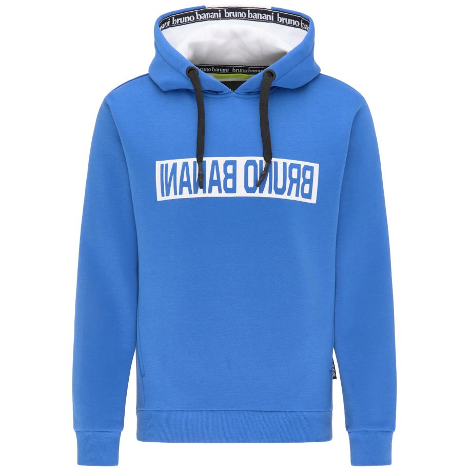 Bruno Banani Bruno Banani Sweatshirt Howard blauw / zwart / wit -