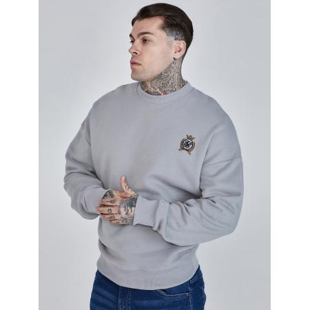 SikSilk SikSilk Sweatshirt lichtbruin / grijs