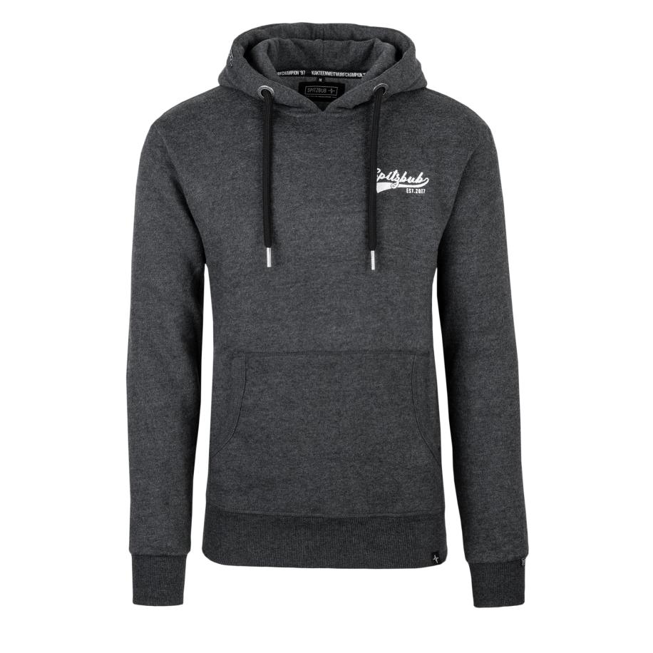SPITZBUB Sweatshirt Thorben grijs / wit Grijs