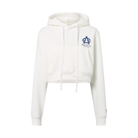 Another Cotton Lab Another Cotton Lab Sweatshirt Still Pretty blauw / rood / wit