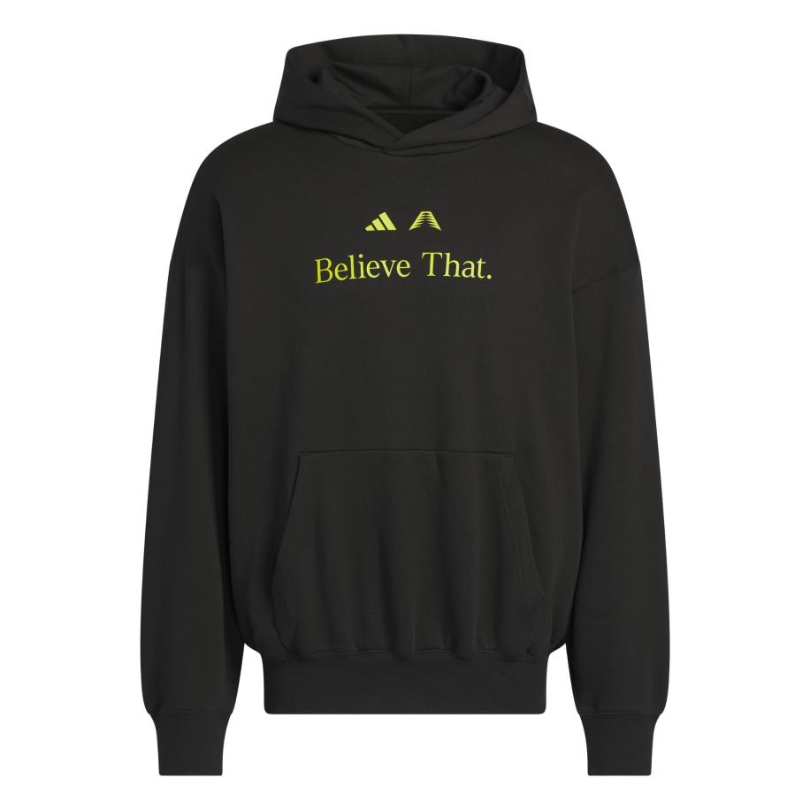 Adidas ADIDAS ORIGINALS Sweatshirt Anthony Edwards Believe That limoen / zwart -