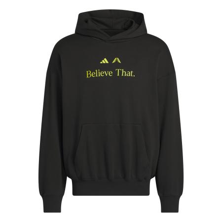 Adidas ADIDAS ORIGINALS Sweatshirt Anthony Edwards Believe That limoen / zwart