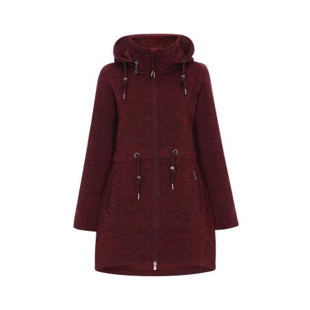 Schmuddelwedda Schmuddelwedda Fleece jas bourgogne