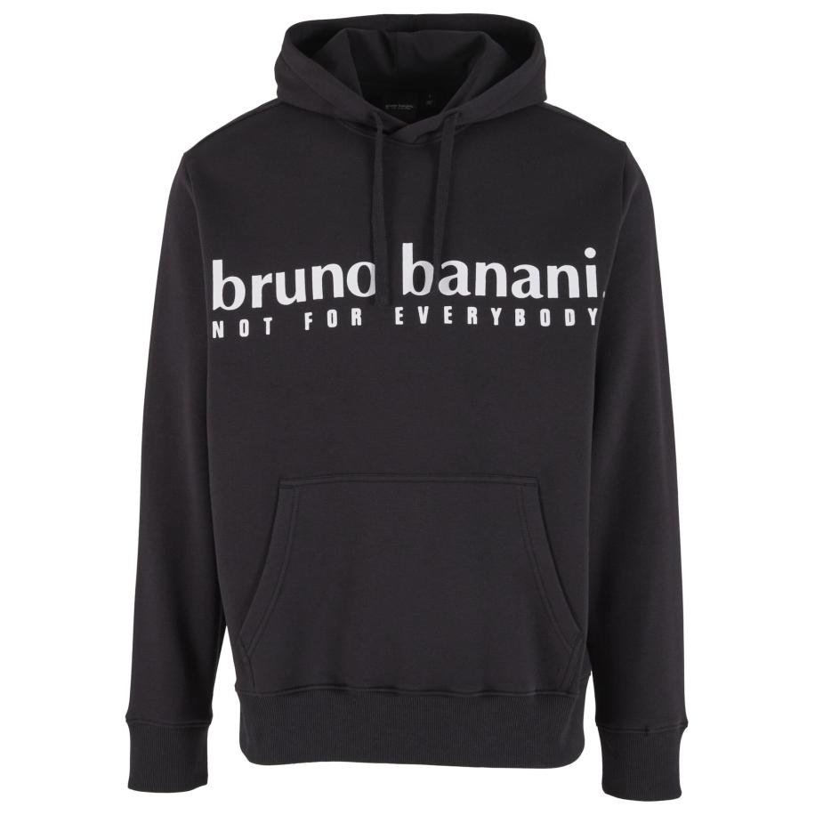 Bruno Banani Bruno Banani Sweatshirt zwart / wit -