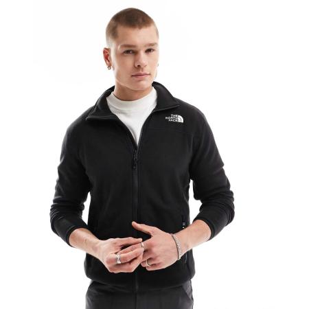 The North Face - Glacier 100 - Fleecevest met ritssluiting in zwart