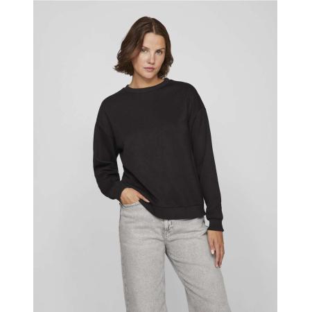 VILA Sweatshirt in zwart