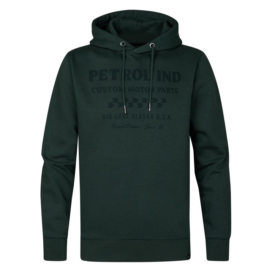 Petrol Industries Petrol Industries Sweatshirt Kowak spar / donkergroen -