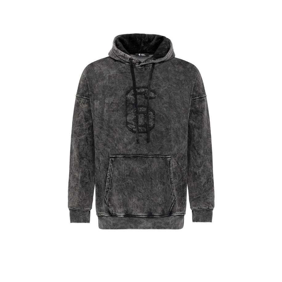 Moxx Paris Moxx Paris Sweatshirt donkergrijs -