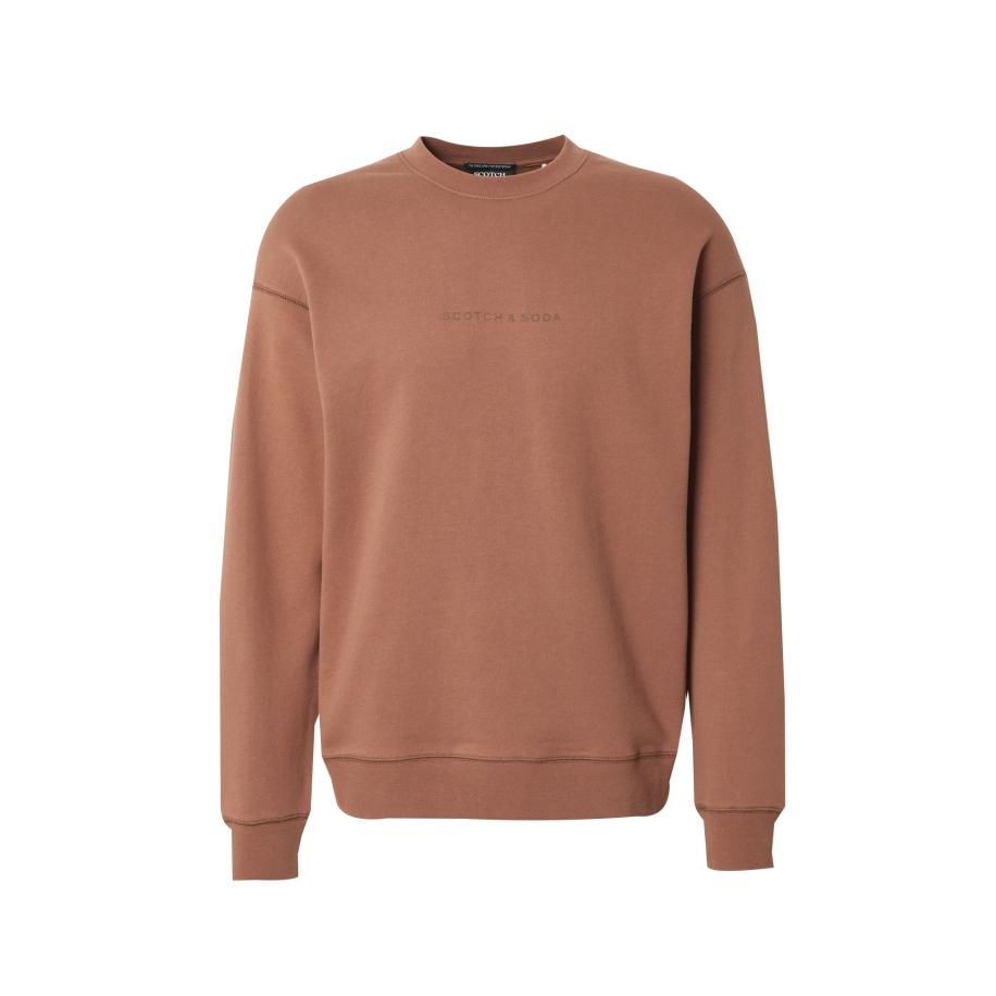 Scotch & Soda SCOTCH & SODA Sweatshirt Seasonal Core donkerbruin -