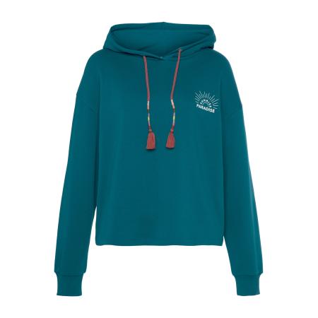 VIVANCE VIVANCE Sweatshirt petrol / wit