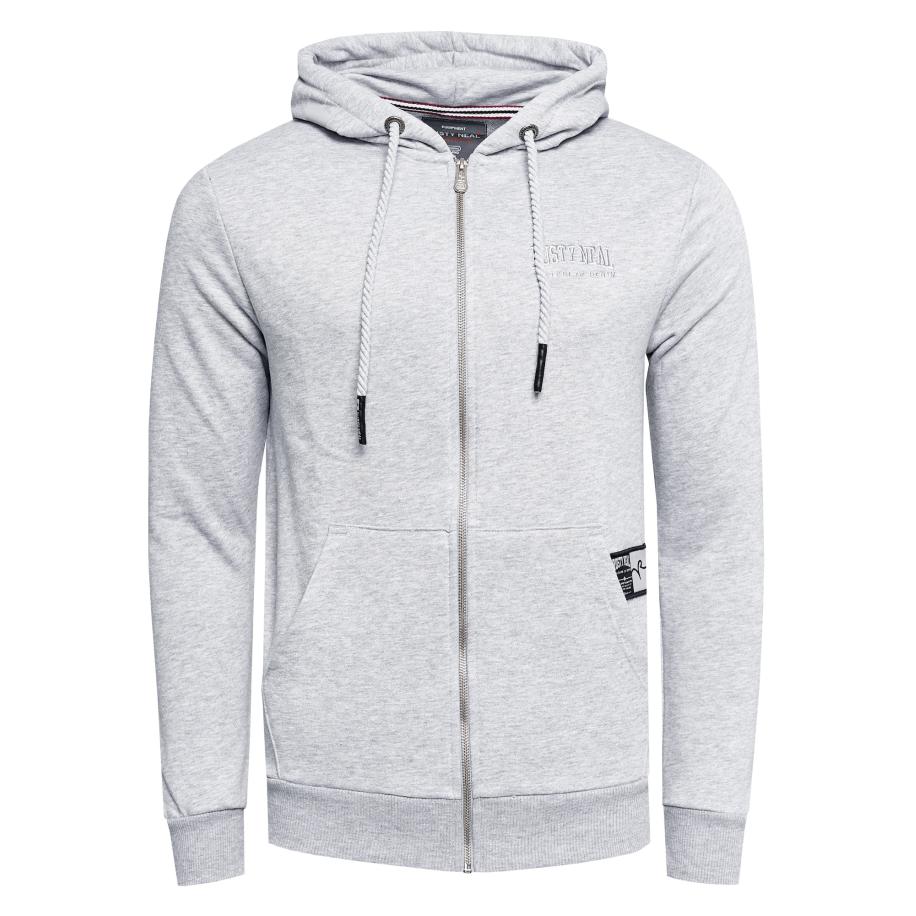 Rusty Neal Rusty Neal Sweatvest grijs -