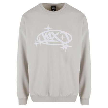 K1X Sweatshirt lichtgrijs / wit
