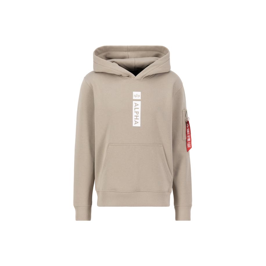 Alpha Industries ALPHA INDUSTRIES Sweatshirt sand / rood / wit -