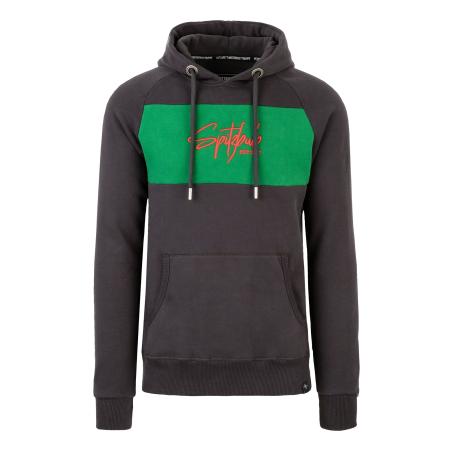 SPITZBUB Sweatshirt Unframed Street antraciet / groen / rood