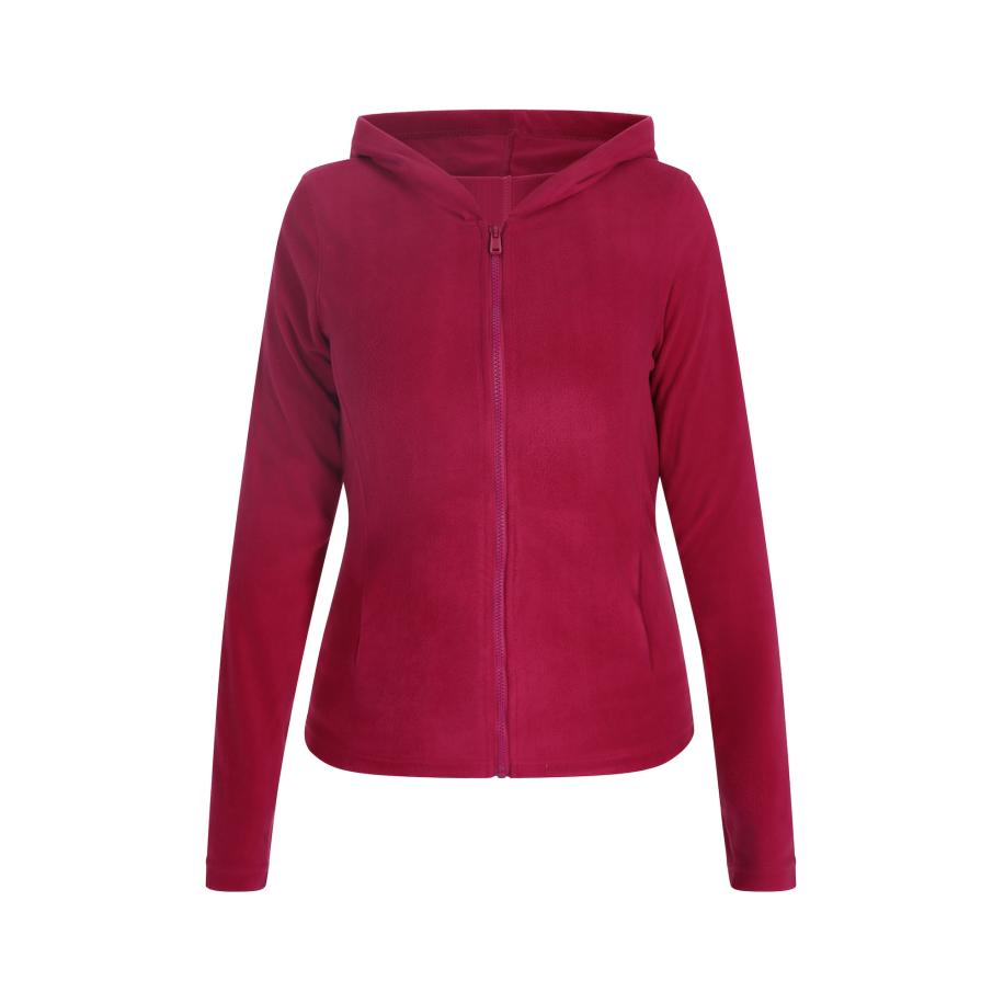 YASANNA YASANNA Fleece jas fuchsia -