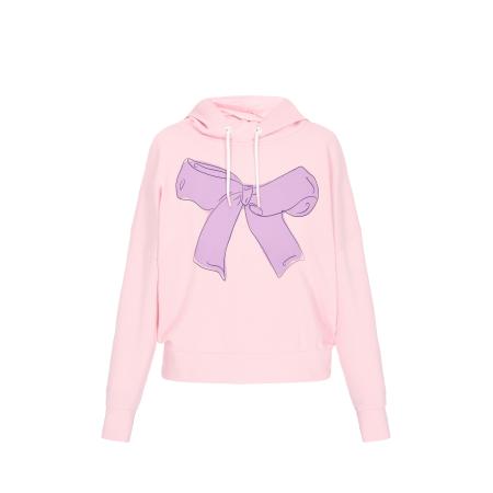MYMO MYMO Sweatshirt Back To School lila / donkerlila / rosa