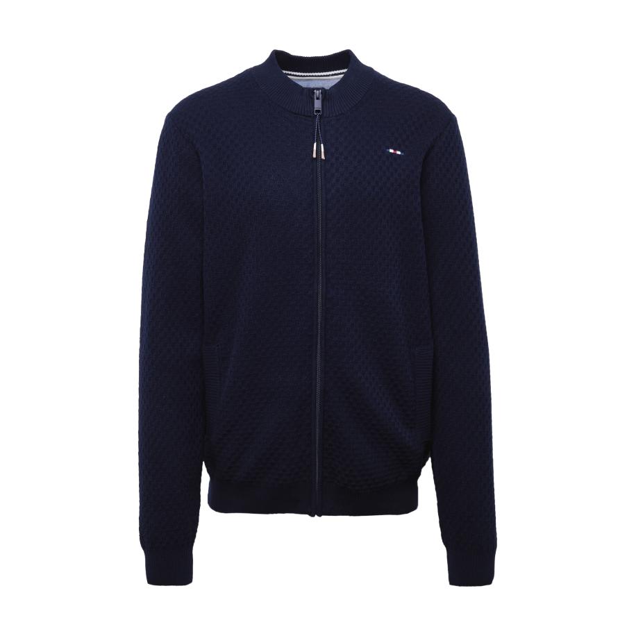 FQ1924 FQ1924 Sweatvest Kyle navy / rood / wit -