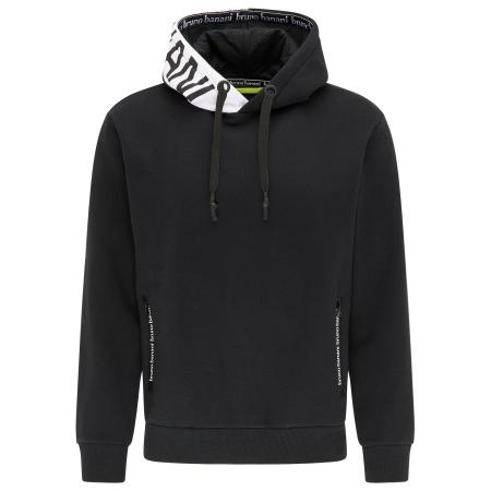 Bruno Banani Bruno Banani Sweatshirt Reed zwart / wit
