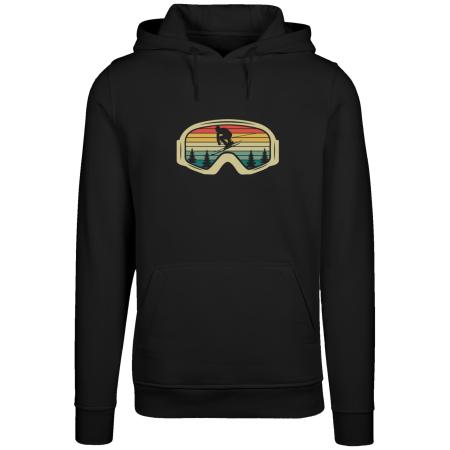 F4NT4STIC F4NT4STIC Sweatshirt Skibrille Wintersport sand / petrol / koraal / zwart