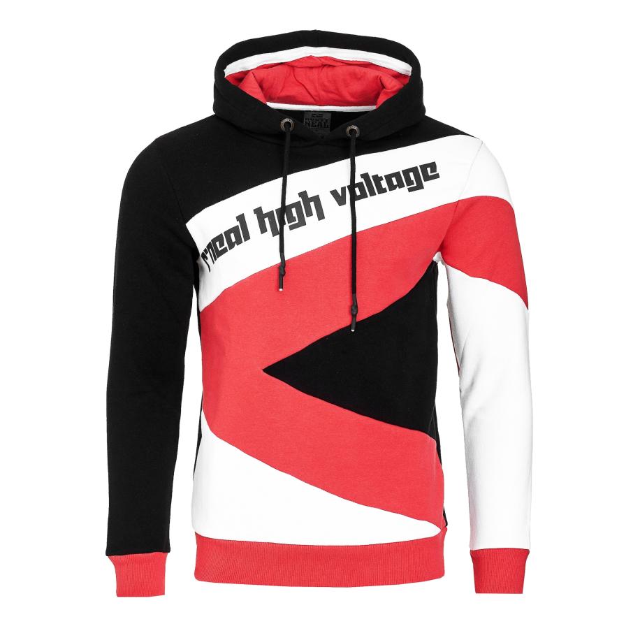 Rusty Neal Rusty Neal Trui rood / zwart / wit -