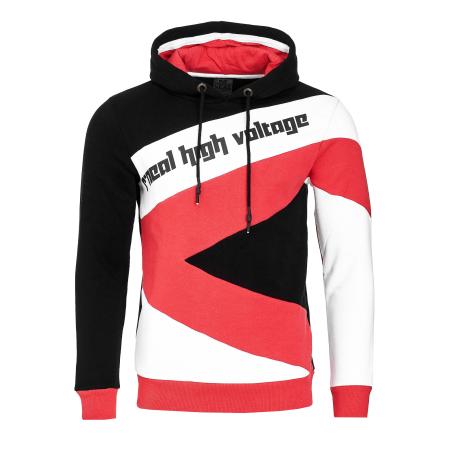 Rusty Neal Rusty Neal Trui rood / zwart / wit