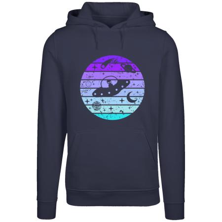 F4NT4STIC F4NT4STIC Sweatshirt aqua / donkerblauw / lila